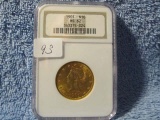 1901 $10. LIBERTY GOLD NGC MS62
