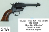 Savage    Mod 101    Cal .22 LR    SN: 52478    