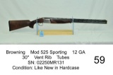 Browning    Mod 525 Sporting    12 GA    30