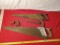 Lot of handsaws (one Disston) and one handle