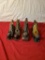 Lot of 4 jack planes, one is a Stanley Handyman