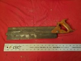 Geo. H. Bishop and Co. spring steel warranty cabinet saw