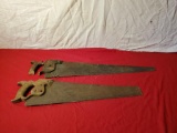 Pair of hand saws