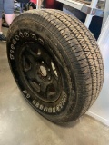 Firestone Wilderness P265 70r16 tire, with decent tread, on a 6 lug rim