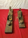 Pair of wooden jack planes