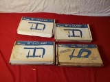 4- Wilton 8 inch clamps, in original boxes