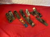 Small assortment of block planes, some ned repair