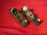 Pair of vintage low angle block planes