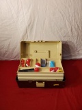Plano Tackle box, filled with newer fishing tackle, see pics