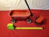 Pair of small Radio Flyer Wagons