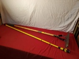 Vigoro Thatch rake, and 65 inch light bulb helper