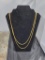 Gold Tone Necklace, Display not included