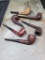 Lot of 6 pipes