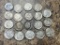 19- Assorted 90% Silver Roosevelt Dimes