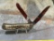 Case XX 6254 SS 2 blade trapper pocket knife