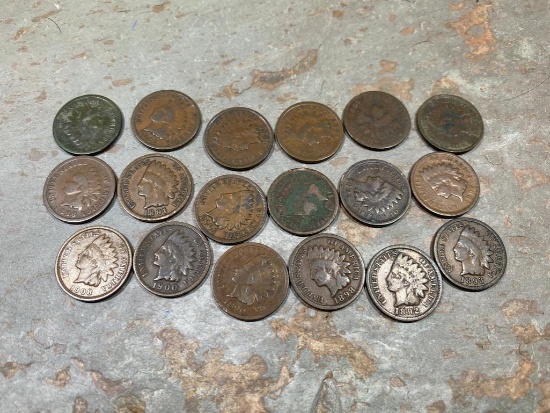 Collection Starter of Indianhead Cents. see below for list