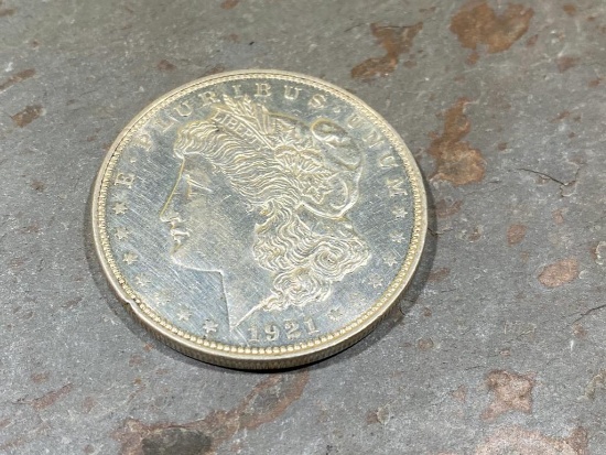 1921 US Morgan Silver Dollar