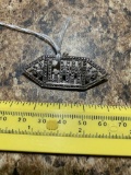 LMH Sterling stamped brooch, approx 7 grams total weight