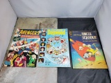 3- Vintage Comic Books, 12 cent Avengers 
