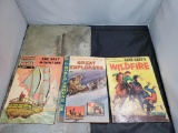 10 cent Zane Grey's Wildfire, The illustrated Story of Great Explorers and The Salt Mountain