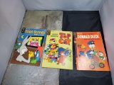Bugs Bunny, Top Cat and Donald Duck vintage comic books