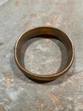 VIntage Engravable Bangle Bracelet, appears to be gold filled
