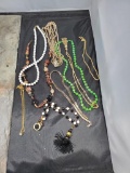 Nice lot of assorted costume necklaces