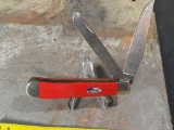 Case XX 4254 SS Double Blade Trapper folding pocket knife