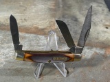 Schrade USA Old Timer 34OT 3 blade folding pocket knife