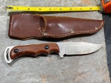 Gerber Sheath knife with matching sheath