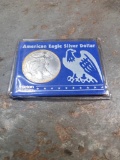 1997 American Silver Eagle, one ounce .999 silver