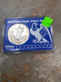 1997 American Silver Eagle, one ounce .999 silver