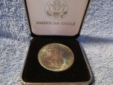 2000 SILVER EAGLE WITH TONING