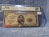 1929 NATIONAL CURRENCY NOTE PMG VF20 KANSAS CITY