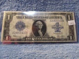 1923 $1. LARGE SIZE SILVER CERTIFICATE XF