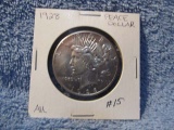 1928 PEACE DOLLAR AU