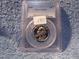 1964 WASHINGTON QUARTER PCGS PR69