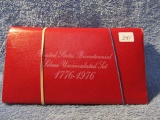 6-1976 3-PIECE SILVER MINT SETS IN RED ENVELOPES