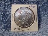 1890 MORGAN DOLLAR UNC