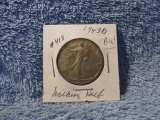 1943D WALKING LIBERTY HALF BU