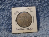 1945 WALKING LIBERTY HALF BU