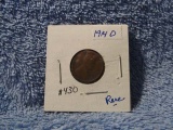 1914D LINCOLN CENT VG