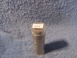 ROLL OF FULL DATE BUFFALO NICKELS