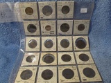 19 WORLD COINS (1-SILVER )