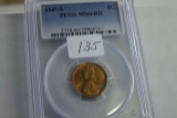 1947S LINCOLN CENT PCGS MS66 RD