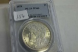 1879 MORGAN DOLLAR PCGS MS64