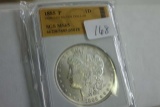 1885 MORGAN DOLLAR IN SGS MS65 HOLDER