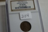 1922 NO-D LINCOLN CENT NGC VF30 BN STRONG REV.