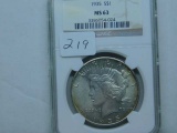 1935 PEACE DOLLAR NGC