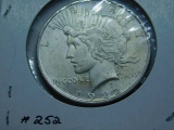 1922 PEACE DOLLAR BU